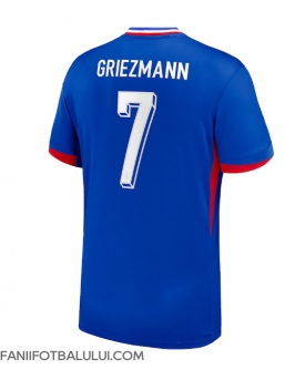 Franța Antoine Griezmann #7 Tricou Fotbal Replică European 2024 Barbati Acasa